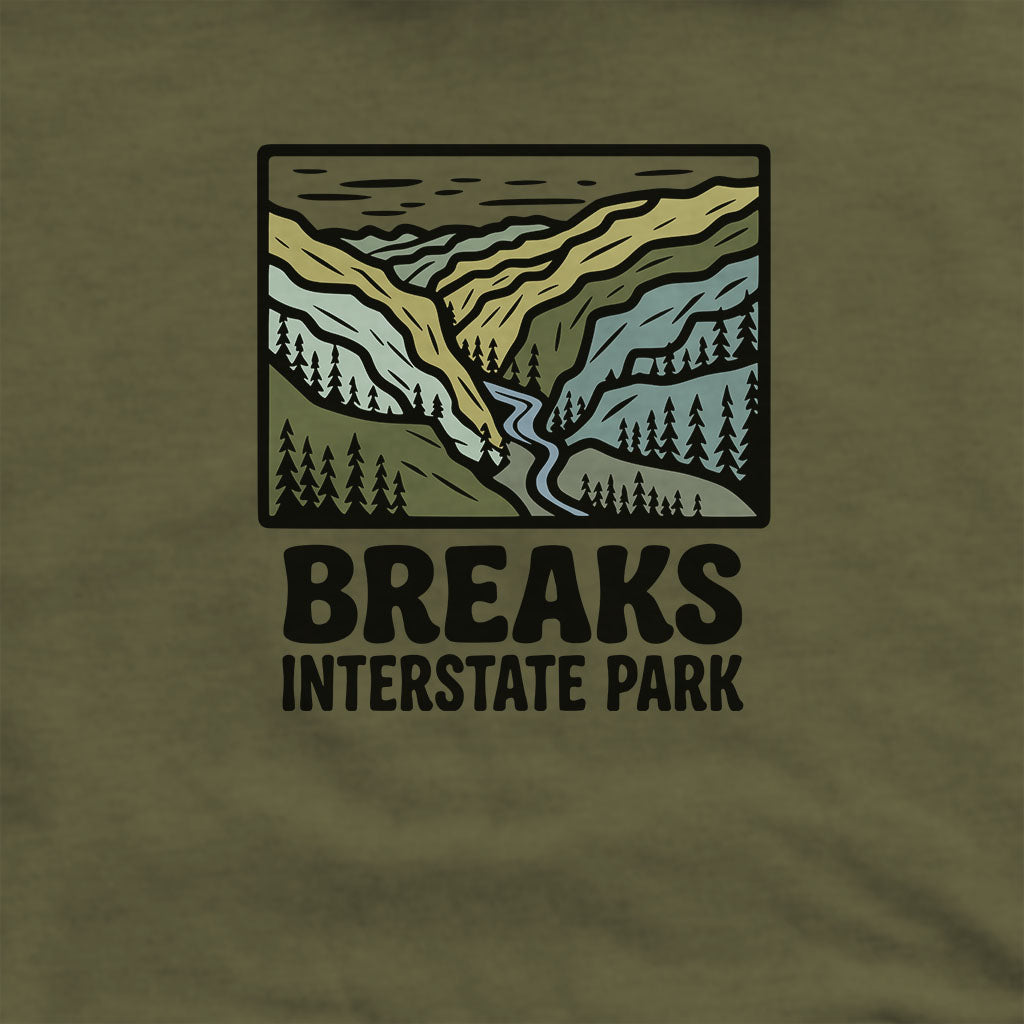 Breaks Interstate Park Hoodie Adventure and Outdoors Themed Hoodie