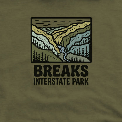 Breaks Interstate Park Hoodie Adventure and Outdoors Themed Hoodie