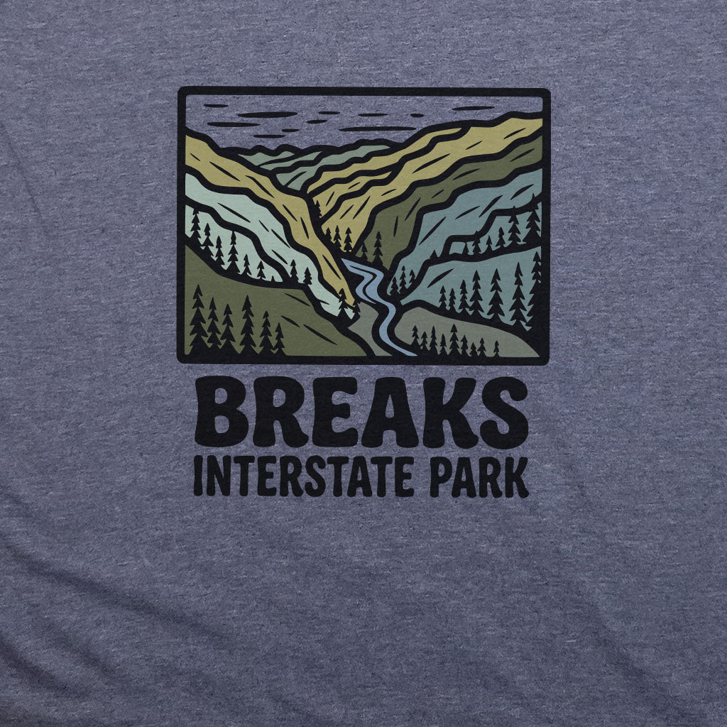 Breaks Interstate Park T-Shirt Adventure and Outdoors Themed T-Shirt