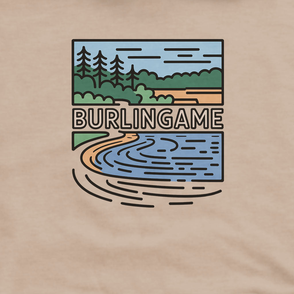 Burlingame State Park Hoodie Adventure and Outdoors Themed Hoodie