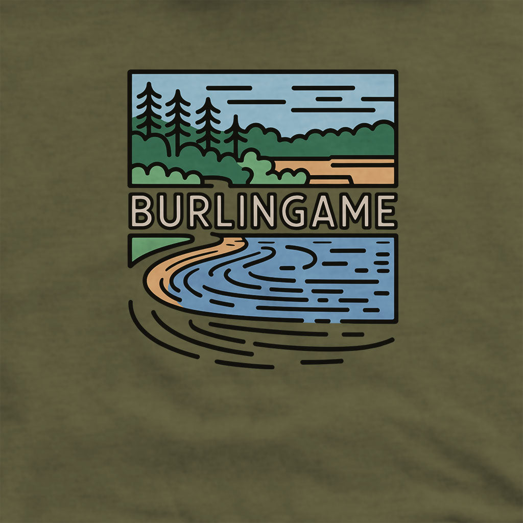 Burlingame State Park Hoodie Adventure and Outdoors Themed Hoodie