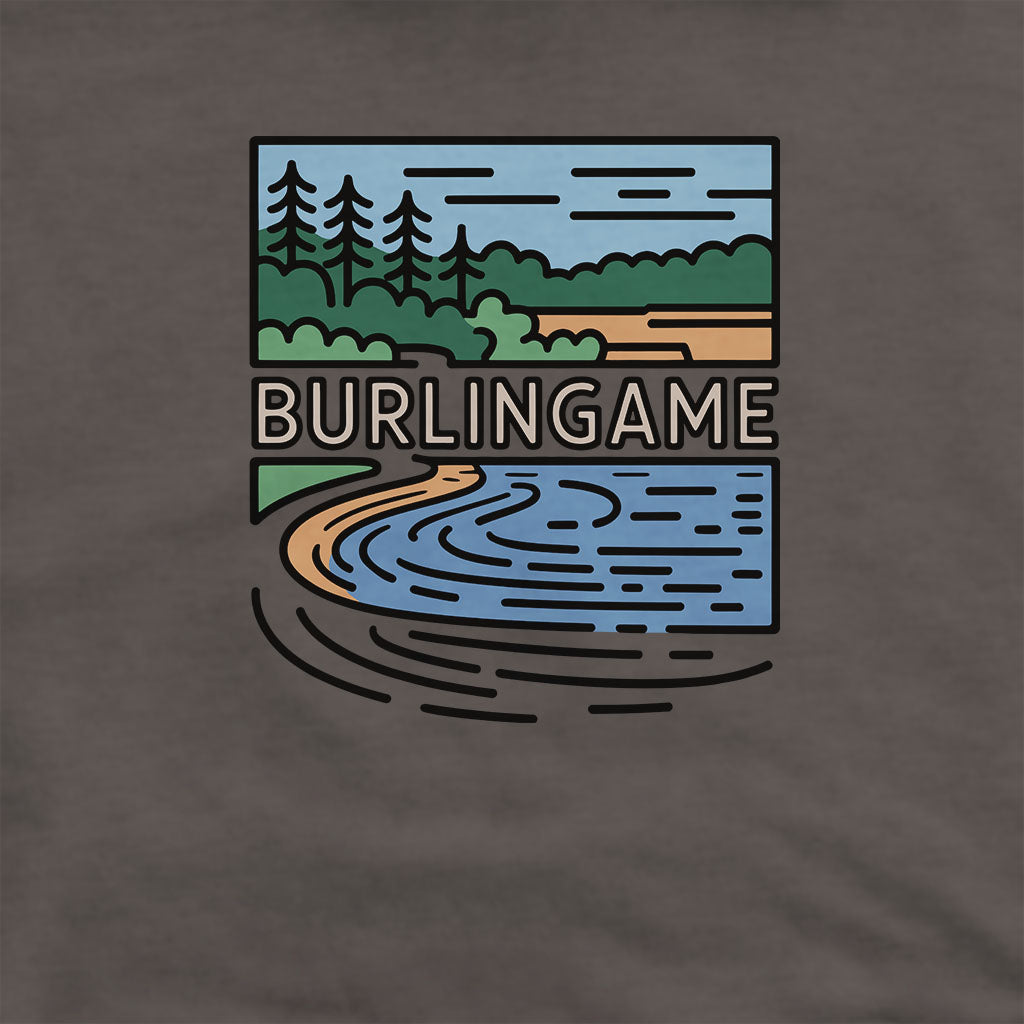 Burlingame State Park Hoodie Adventure and Outdoors Themed Hoodie