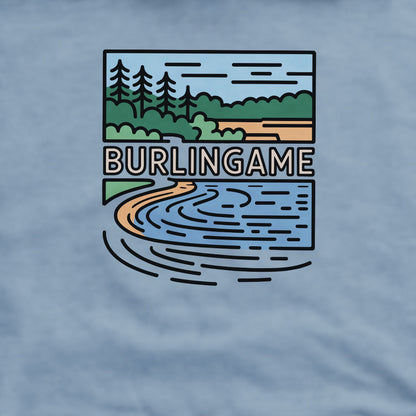 Burlingame State Park Crewneck Sweatshirt Adventure and Outdoors Themed Sweatshirt
