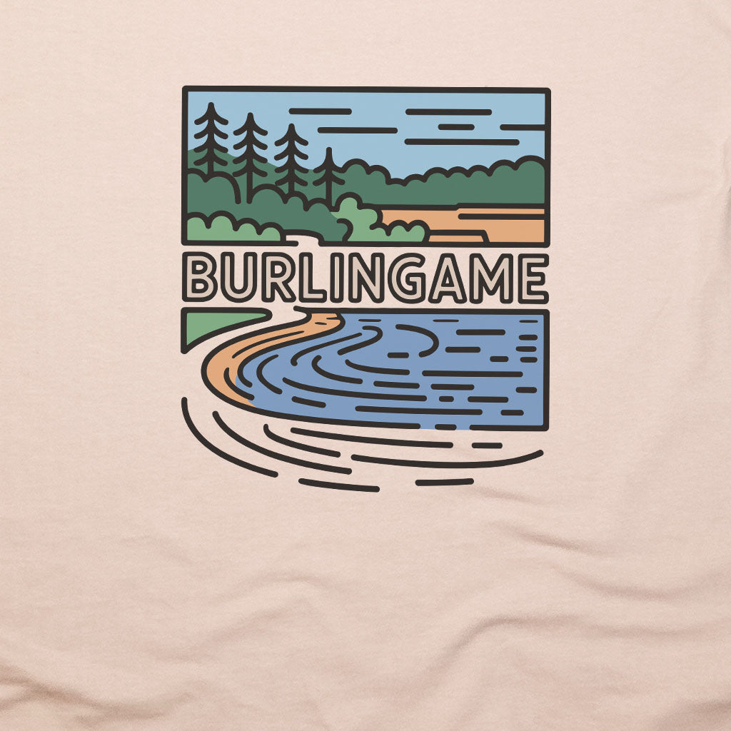 Burlingame State Park T-Shirt Adventure and Outdoors Themed T-Shirt