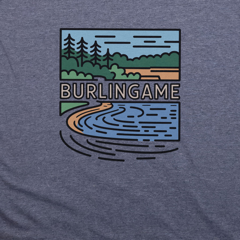 Burlingame State Park T-Shirt Adventure and Outdoors Themed T-Shirt