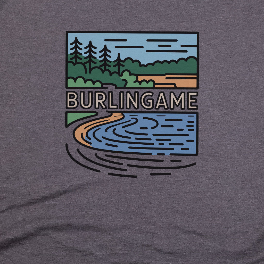 Burlingame State Park T-Shirt Adventure and Outdoors Themed T-Shirt