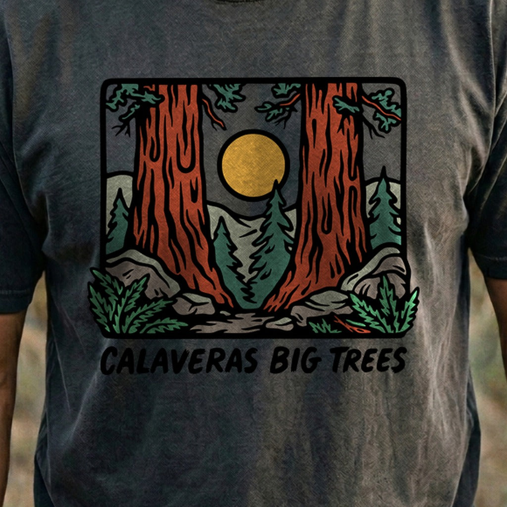 Calaveras Big Trees State Park Cotton T-Shirt