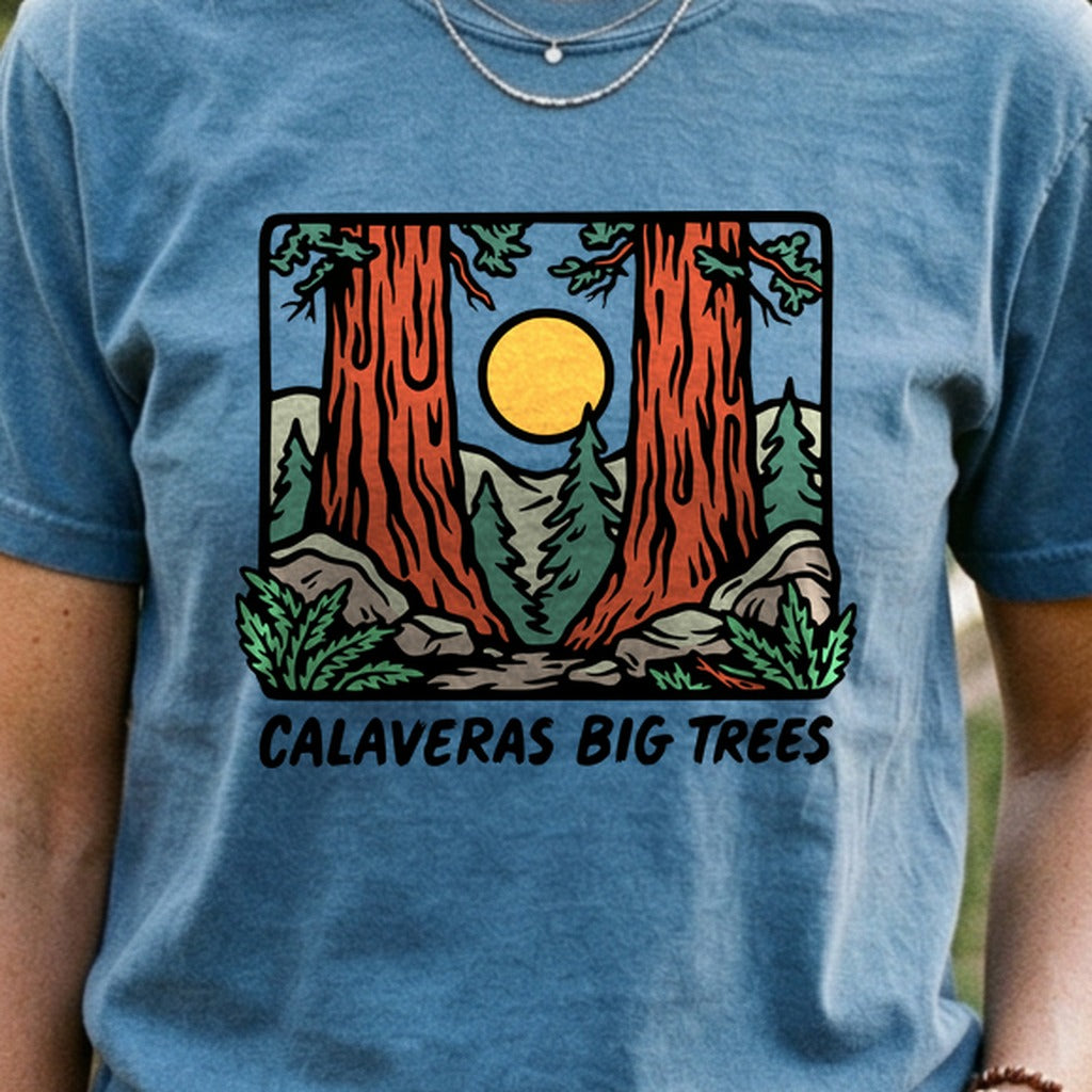 Calaveras Big Trees State Park Cotton T-Shirt