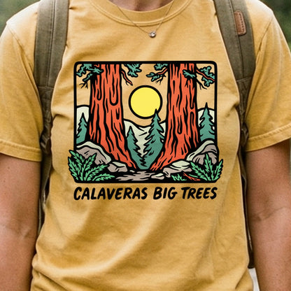 Calaveras Big Trees State Park Cotton T-Shirt
