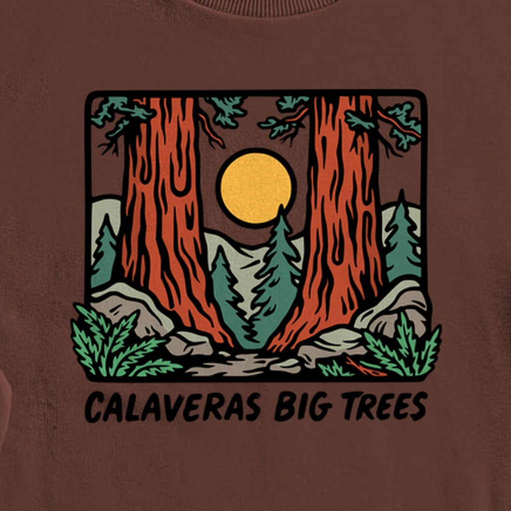 Calaveras Big Trees State Park Crewneck Sweatshirt