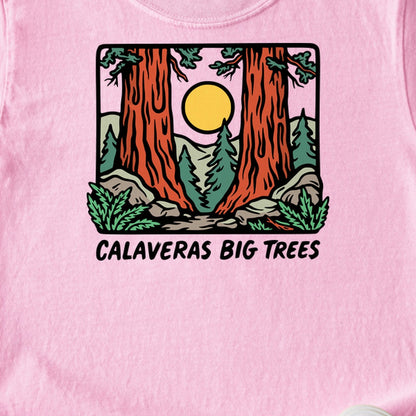 Calaveras Big Trees State Park Kids Cotton T-Shirt