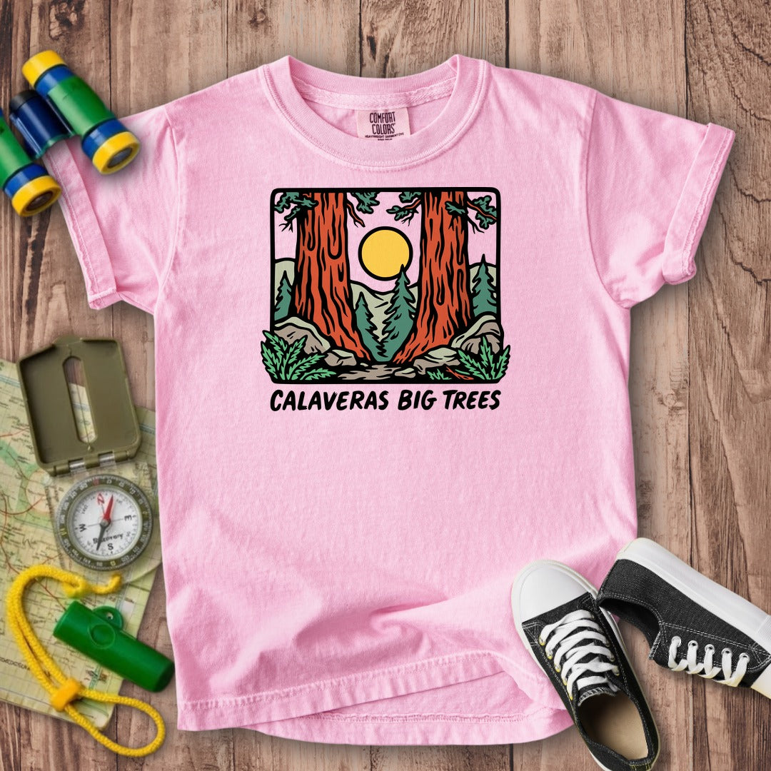 Calaveras Big Trees State Park Kids Cotton T-Shirt