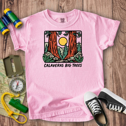 Calaveras Big Trees State Park Kids Cotton T-Shirt