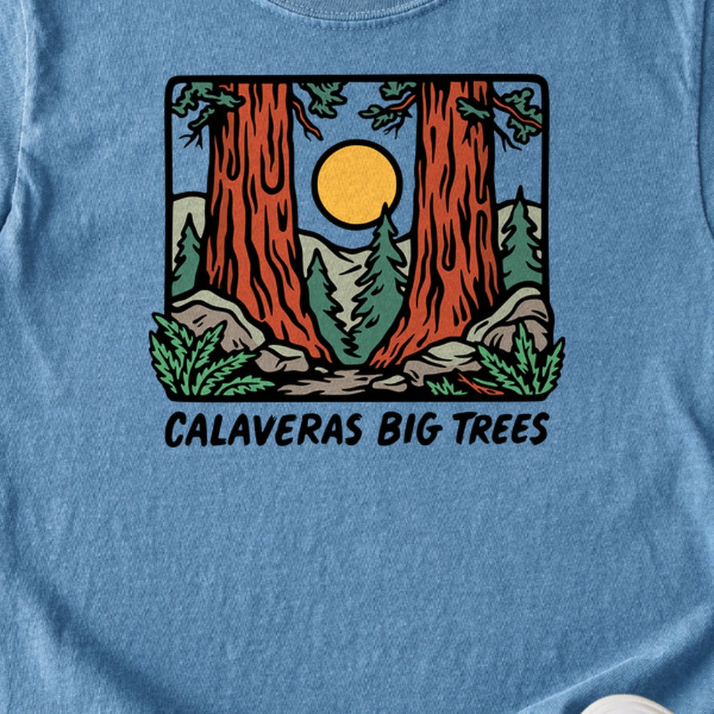 Calaveras Big Trees State Park Kids Cotton T-Shirt