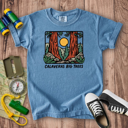 Calaveras Big Trees State Park Kids Cotton T-Shirt