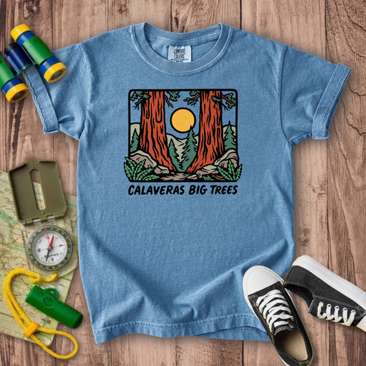 Calaveras Big Trees State Park Kids Cotton T-Shirt