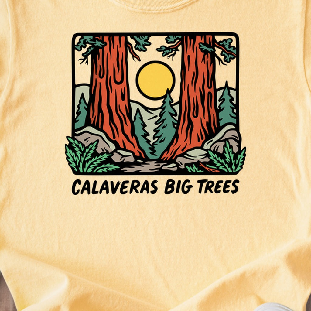 Calaveras Big Trees State Park Kids Cotton T-Shirt
