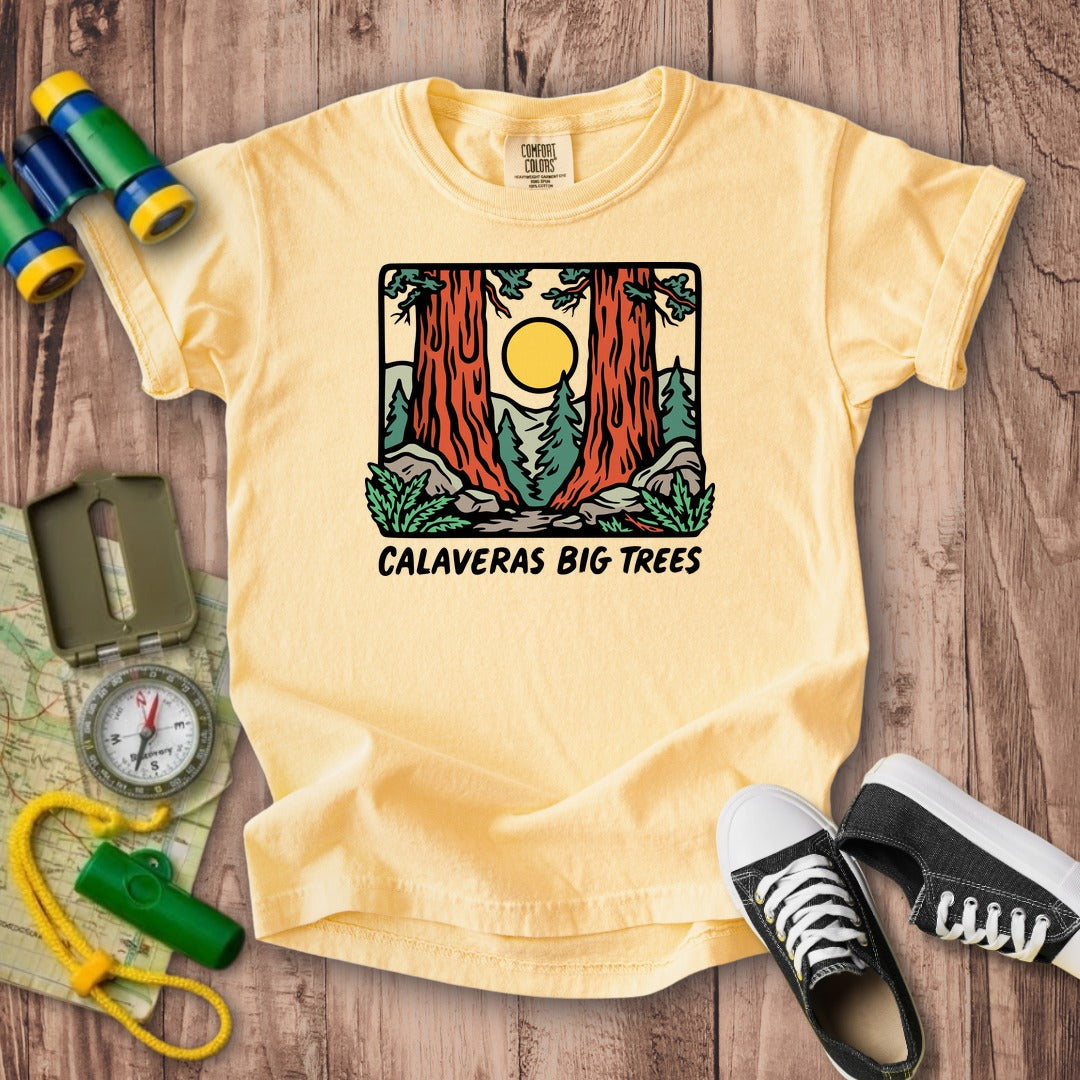 Calaveras Big Trees State Park Kids Cotton T-Shirt