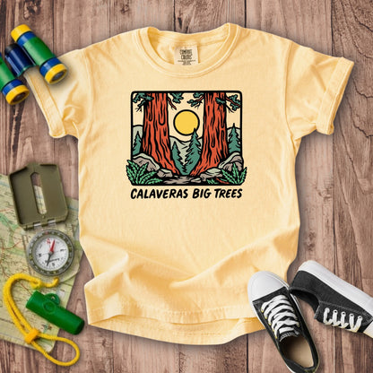 Calaveras Big Trees State Park Kids Cotton T-Shirt