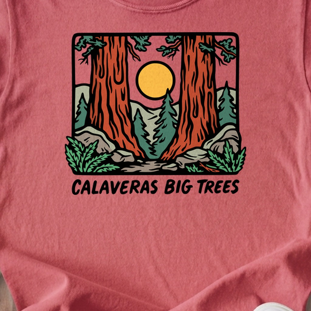 Calaveras Big Trees State Park Kids Cotton T-Shirt