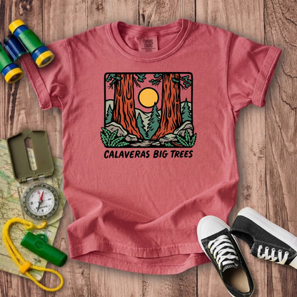 Calaveras Big Trees State Park Kids Cotton T-Shirt