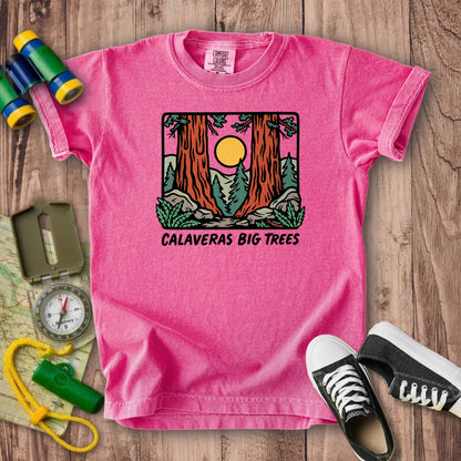 Calaveras Big Trees State Park Kids Cotton T-Shirt