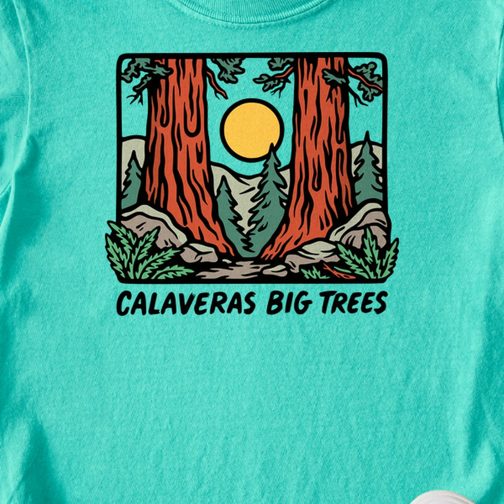 Calaveras Big Trees State Park Kids Cotton T-Shirt