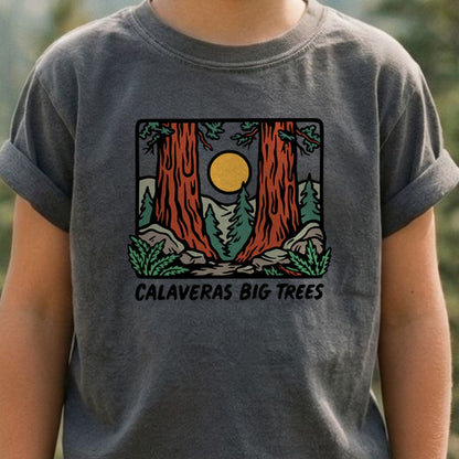 Calaveras Big Trees State Park Kids Cotton T-Shirt