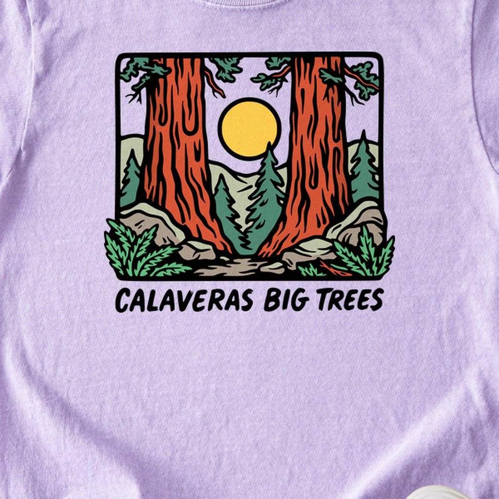 Calaveras Big Trees State Park Kids Cotton T-Shirt
