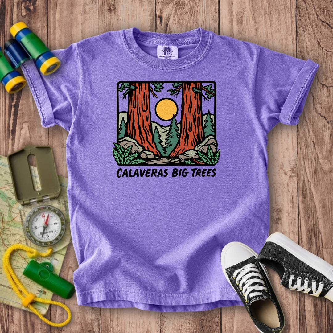 Calaveras Big Trees State Park Kids Cotton T-Shirt