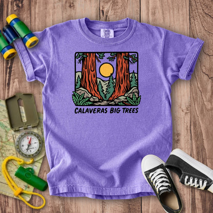 Calaveras Big Trees State Park Kids Cotton T-Shirt