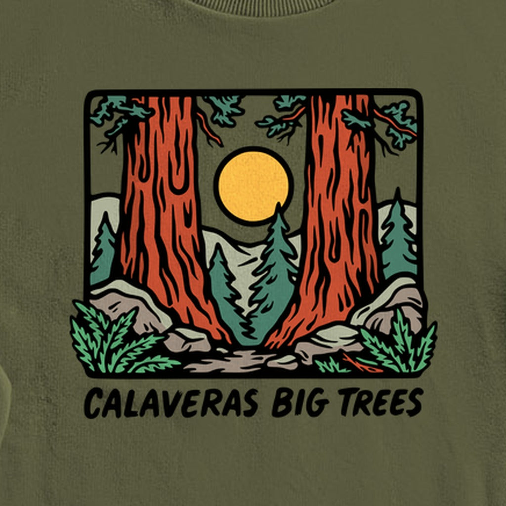 Calaveras Big Trees State Park Crewneck Sweatshirt