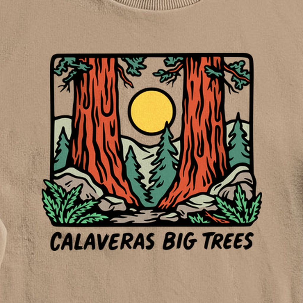 Calaveras Big Trees State Park Crewneck Sweatshirt