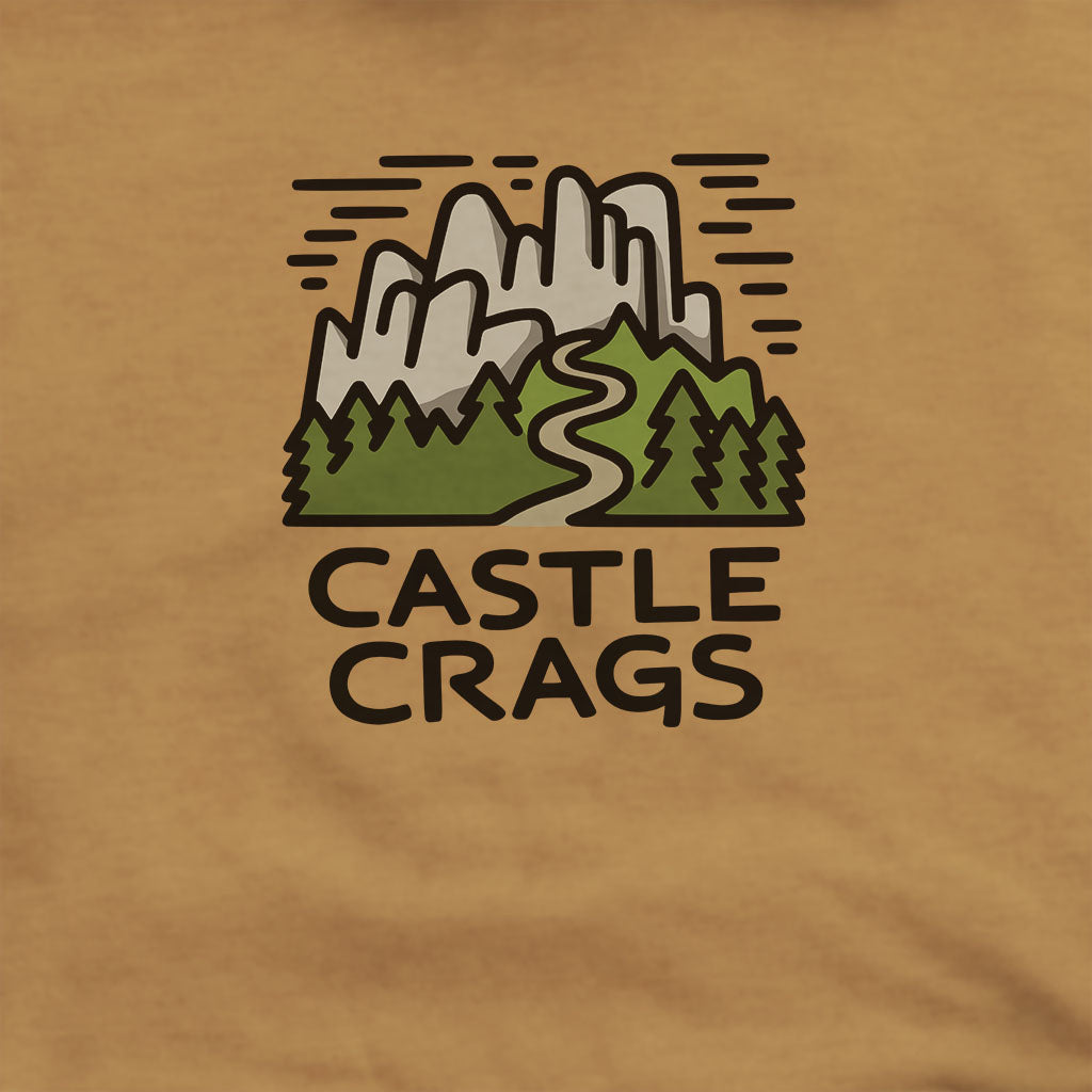 Castle Crags State Park Hoodie Adventure and Outdoors Themed Hoodie