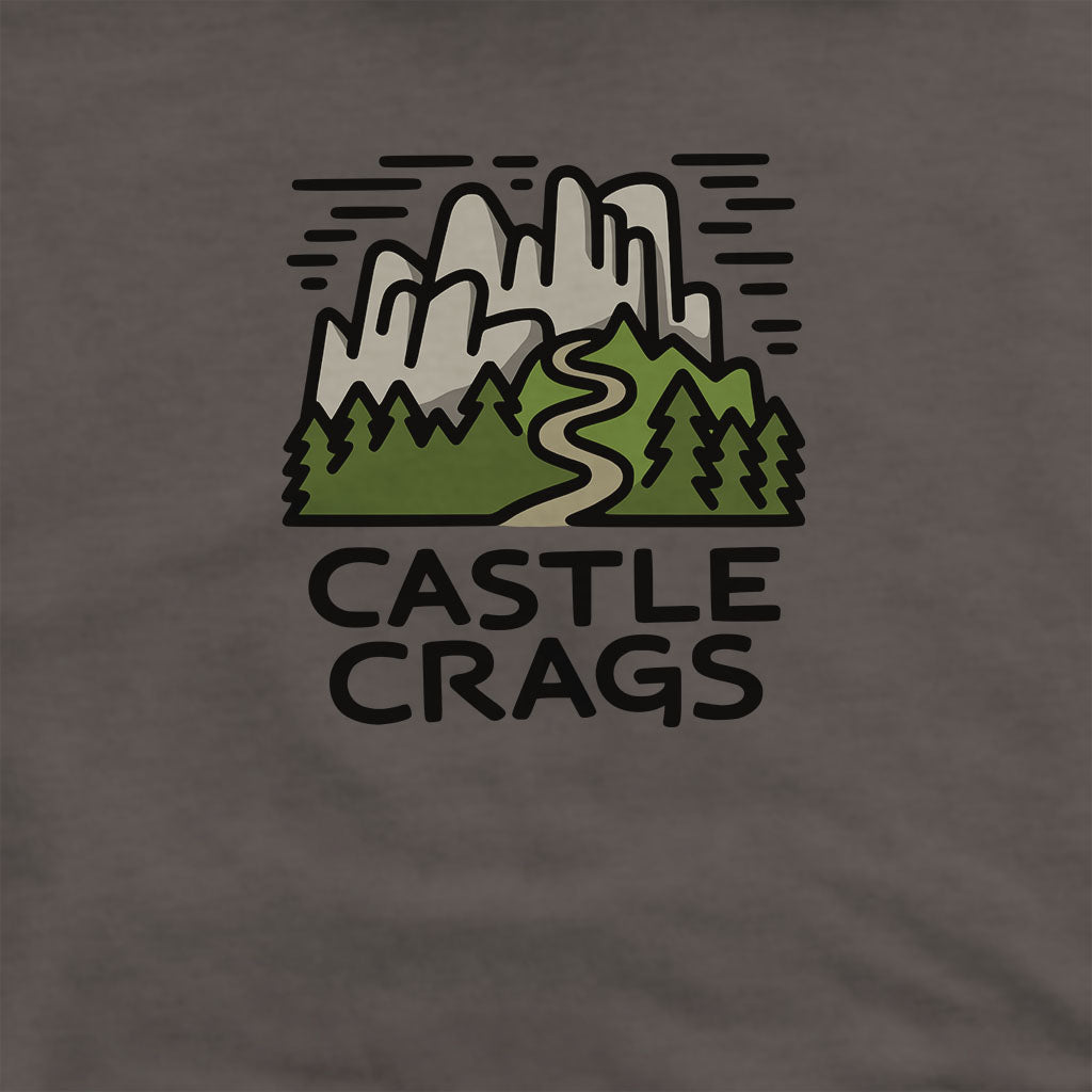 Castle Crags State Park Hoodie Adventure and Outdoors Themed Hoodie