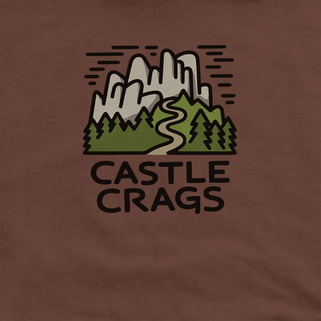 Castle Crags State Park Hoodie Adventure and Outdoors Themed Hoodie