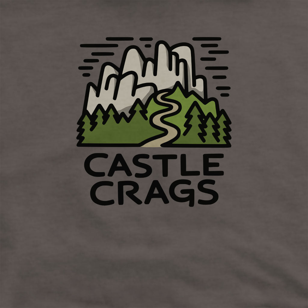 Castle Crags State Park Sweatshirt Adventure and Outdoors Themed Sweatshirt