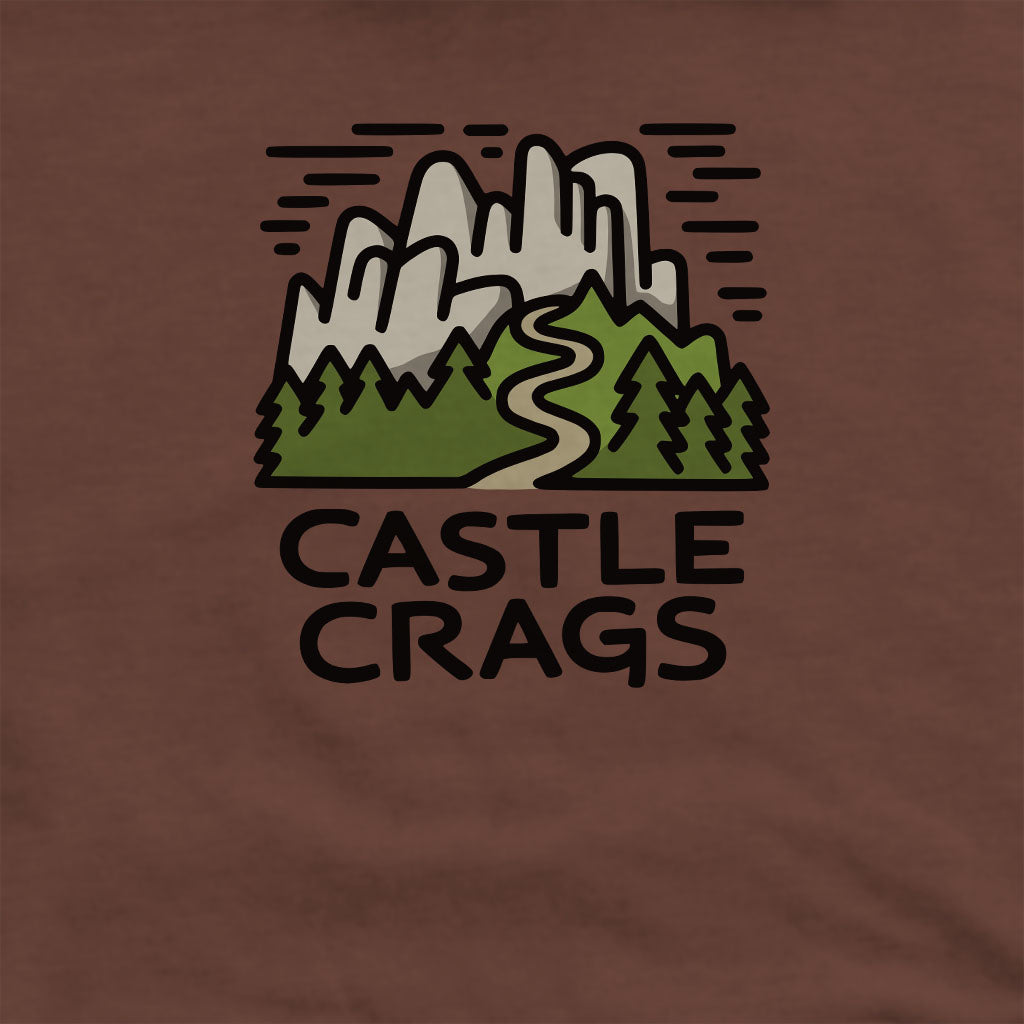 Castle Crags State Park Sweatshirt Adventure and Outdoors Themed Sweatshirt