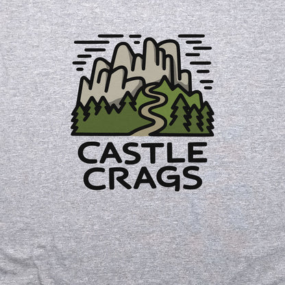 Castle Crags State Park Sweatshirt Adventure and Outdoors Themed Sweatshirt