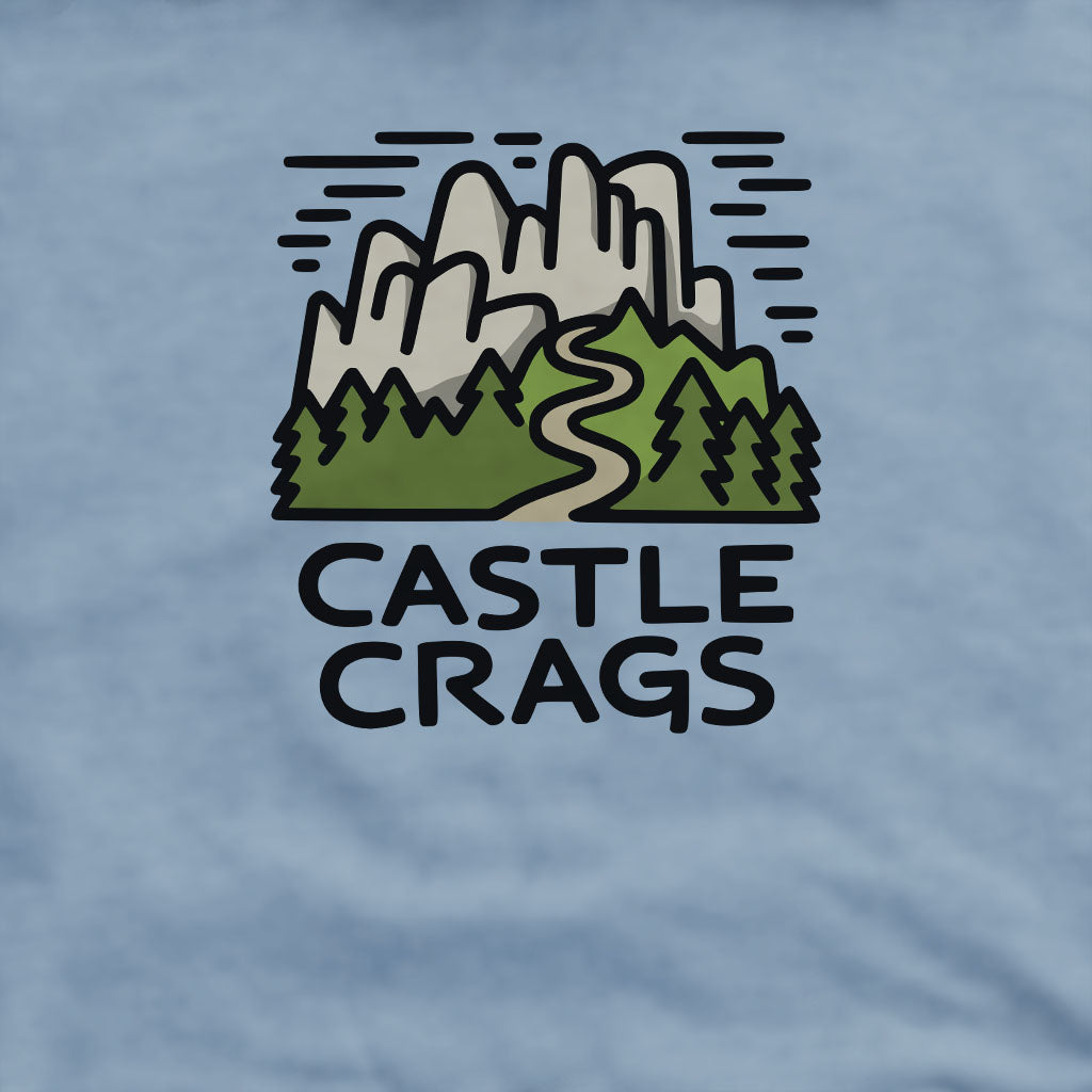 Castle Crags State Park Sweatshirt Adventure and Outdoors Themed Sweatshirt