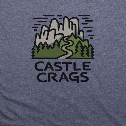 Castle Crags State Park T-Shirt Adventure and Outdoors Themed T-Shirt
