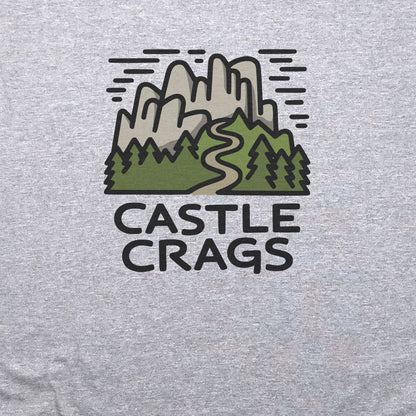 Castle Crags State Park T-Shirt Adventure and Outdoors Themed T-Shirt