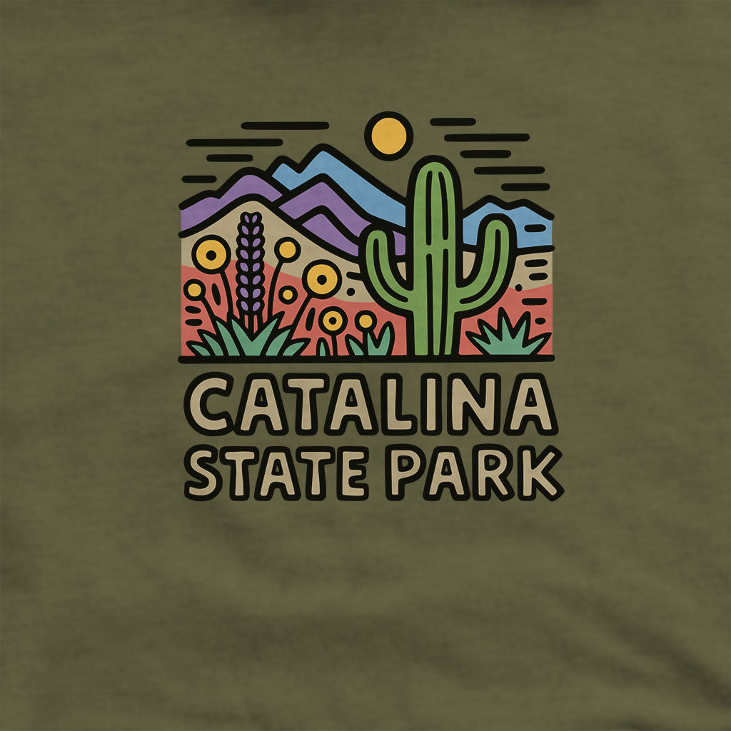 Catalina State Park Hoodie Adventure and Outdoors Themed Hoodie