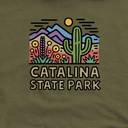 Catalina State Park Crewneck Sweatshirt Adventure and Outdoors Themed Sweatshirt