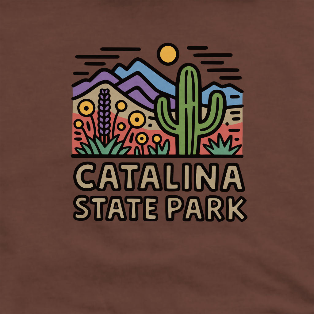 Catalina State Park Crewneck Sweatshirt Adventure and Outdoors Themed Sweatshirt