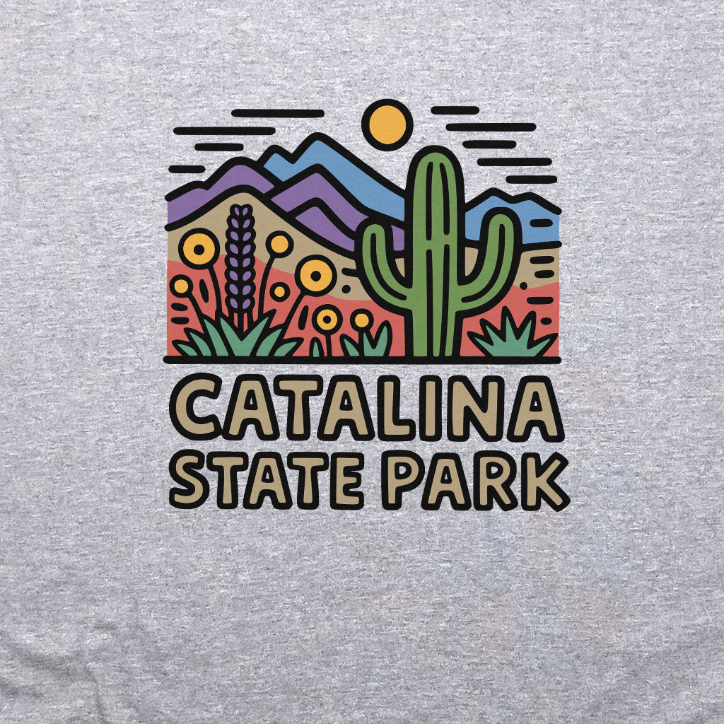 Catalina State Park Crewneck Sweatshirt Adventure and Outdoors Themed Sweatshirt