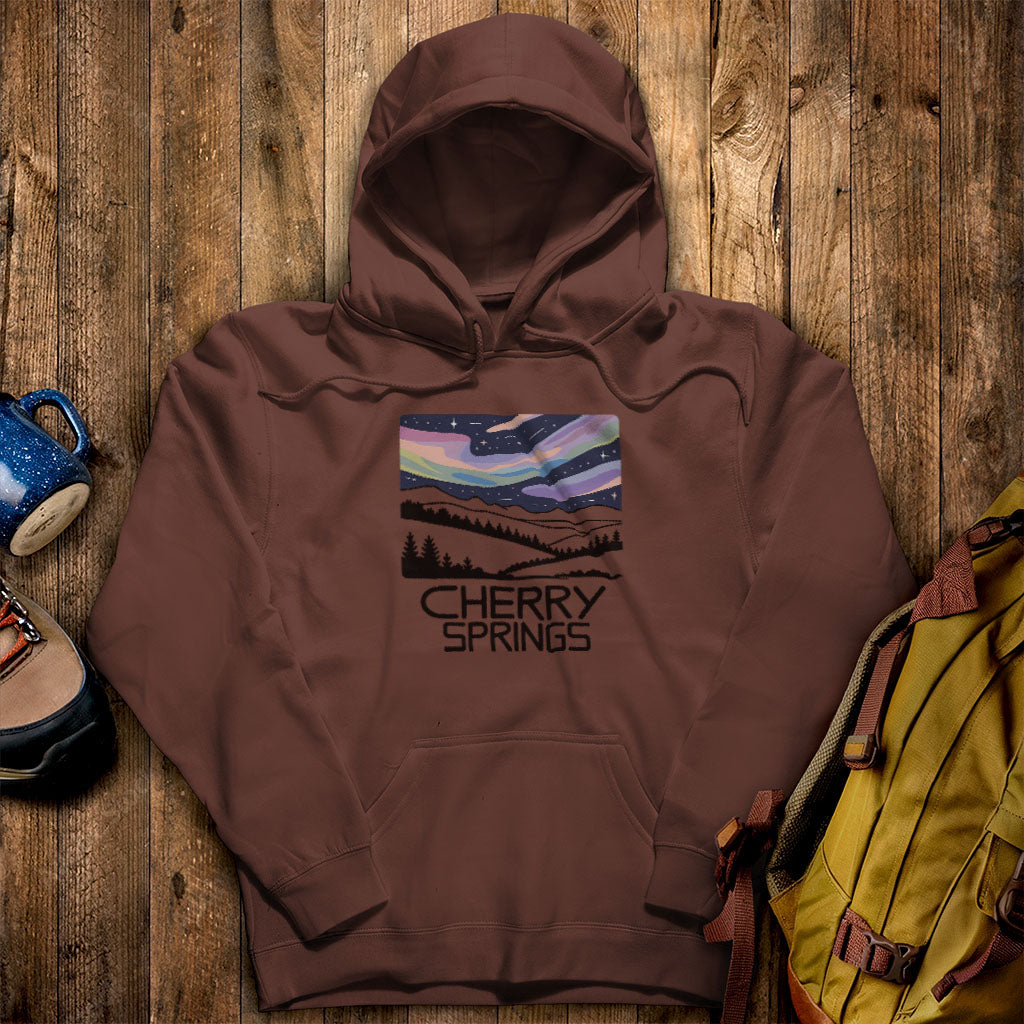 Cherry Springs at Night Hoodie Cocoa Adventure and Outdoors Themed Hoodie