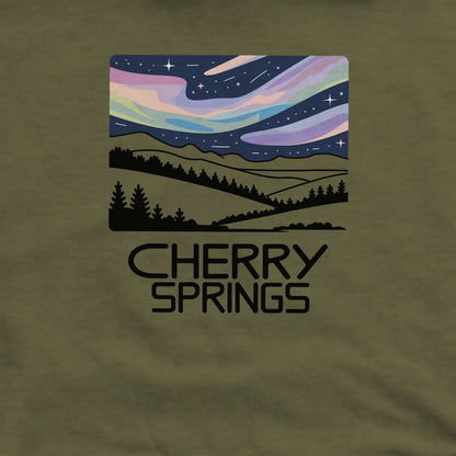Cherry Springs at Night Crewneck Sweatshirt Adventure and Outdoors Themed Sweatshirt