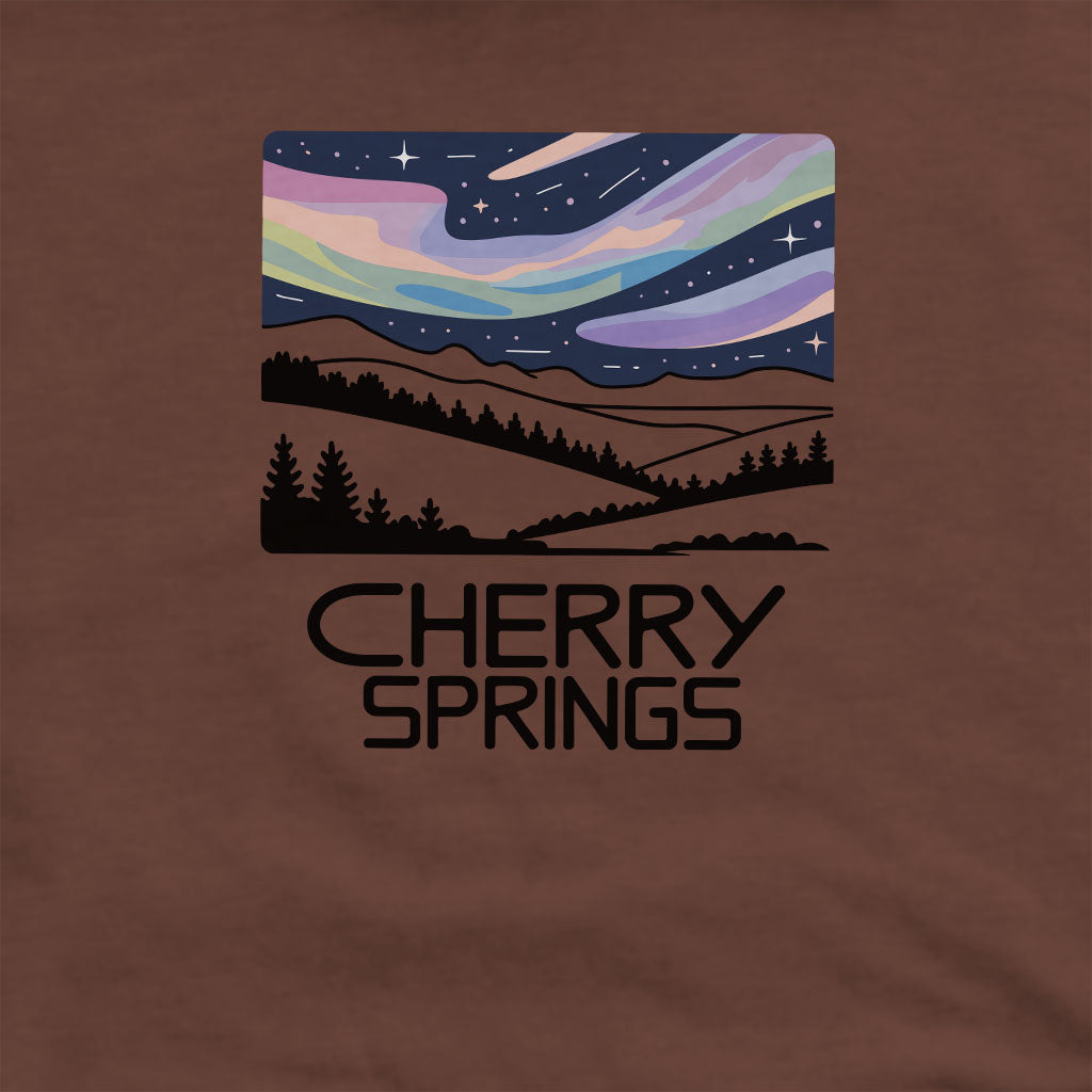 Cherry Springs at Night Crewneck Sweatshirt Adventure and Outdoors Themed Sweatshirt