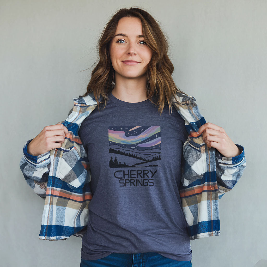 Cherry Springs at Night T-Shirt Adventure and Outdoors Themed T-Shirt